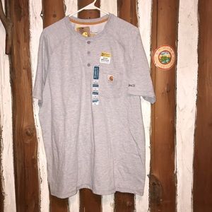 Carhartt short sleeve three button tee men’s